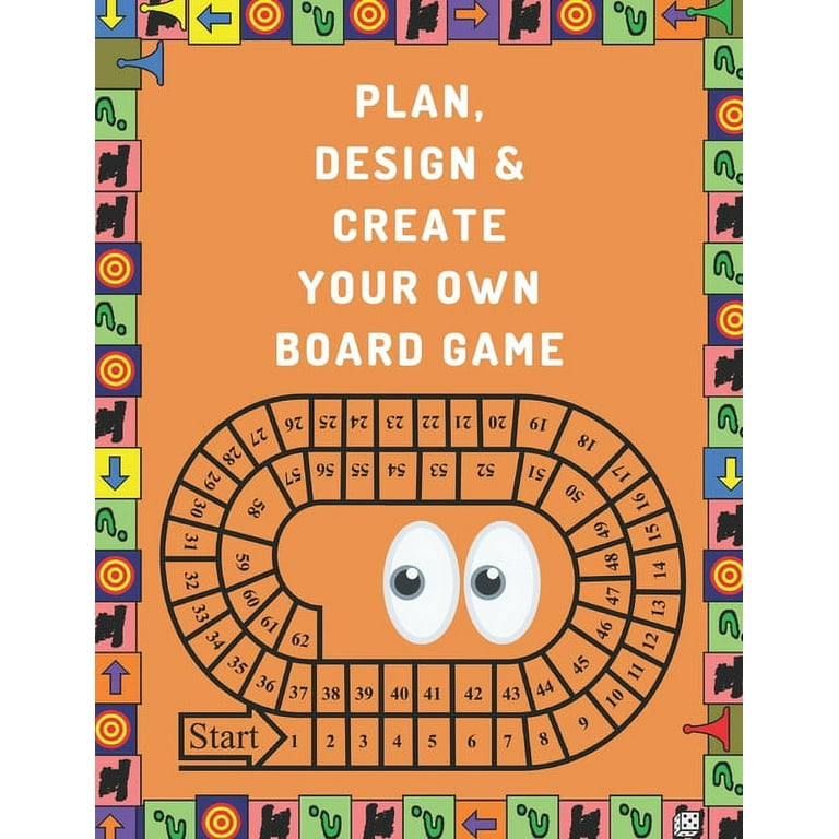 Plan, Design And Create Your Own Board Game : Prompts &amp; Dot Grid 