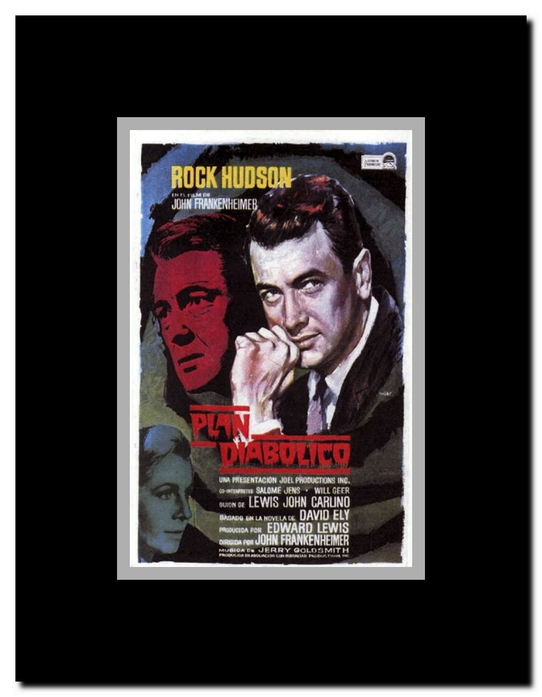 Plan Diabolico -Spanish Framed Movie Poster