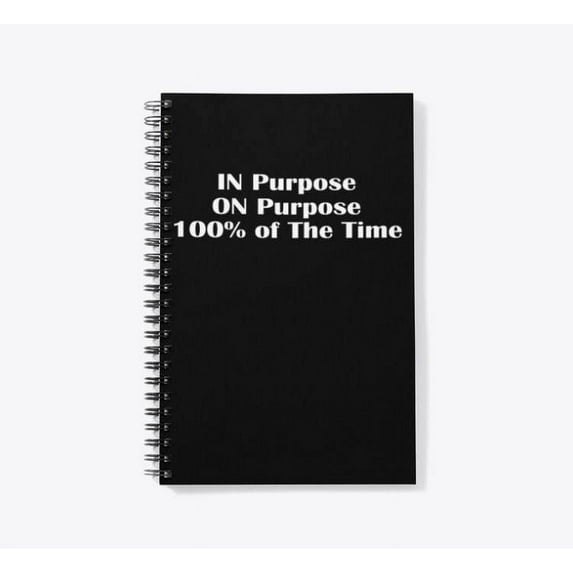 Plan In Purpose - Journal
