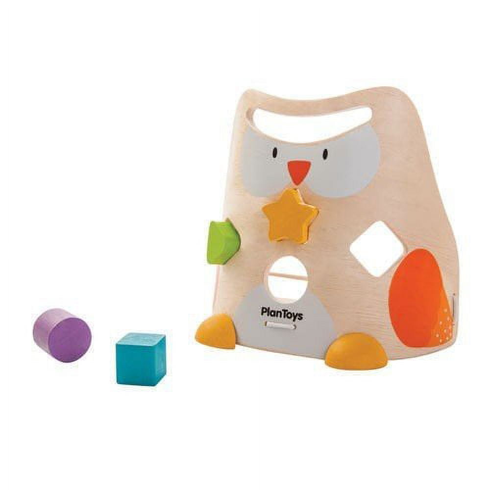 Plan Toys Owl Shape Sorter