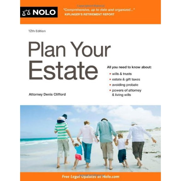 Pre-Owned Plan Your Estate (Paperback) 141332018X 9781413320183