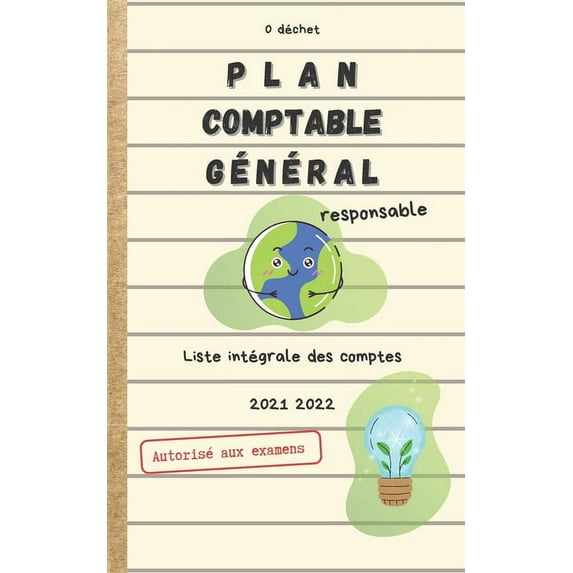 Plan comptable général responsable - Liste intégrale des comptes - 2021 2022 (Paperback)