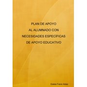 Plan de Apoyo Al Alumnado Con Necesidades Espec ficas de Apoyo Educativo, Paperback