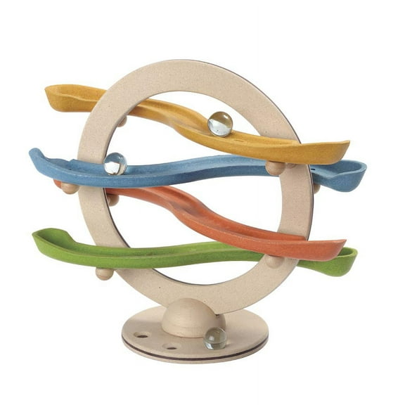 PlanToys Curvy Click Clack Marble Run