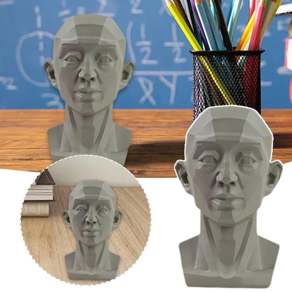 Planar Head Model for Artists Learn Planes of Face Human Manikin Head Model P7