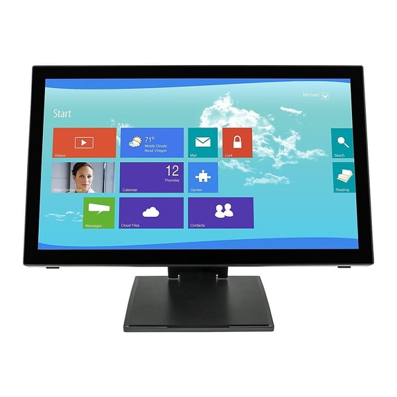 Planar LCD 997-7251-00 LED Backlight PCT2265 22inch 12ms 1920x1080 DVI Touch Wide Black HID Retail