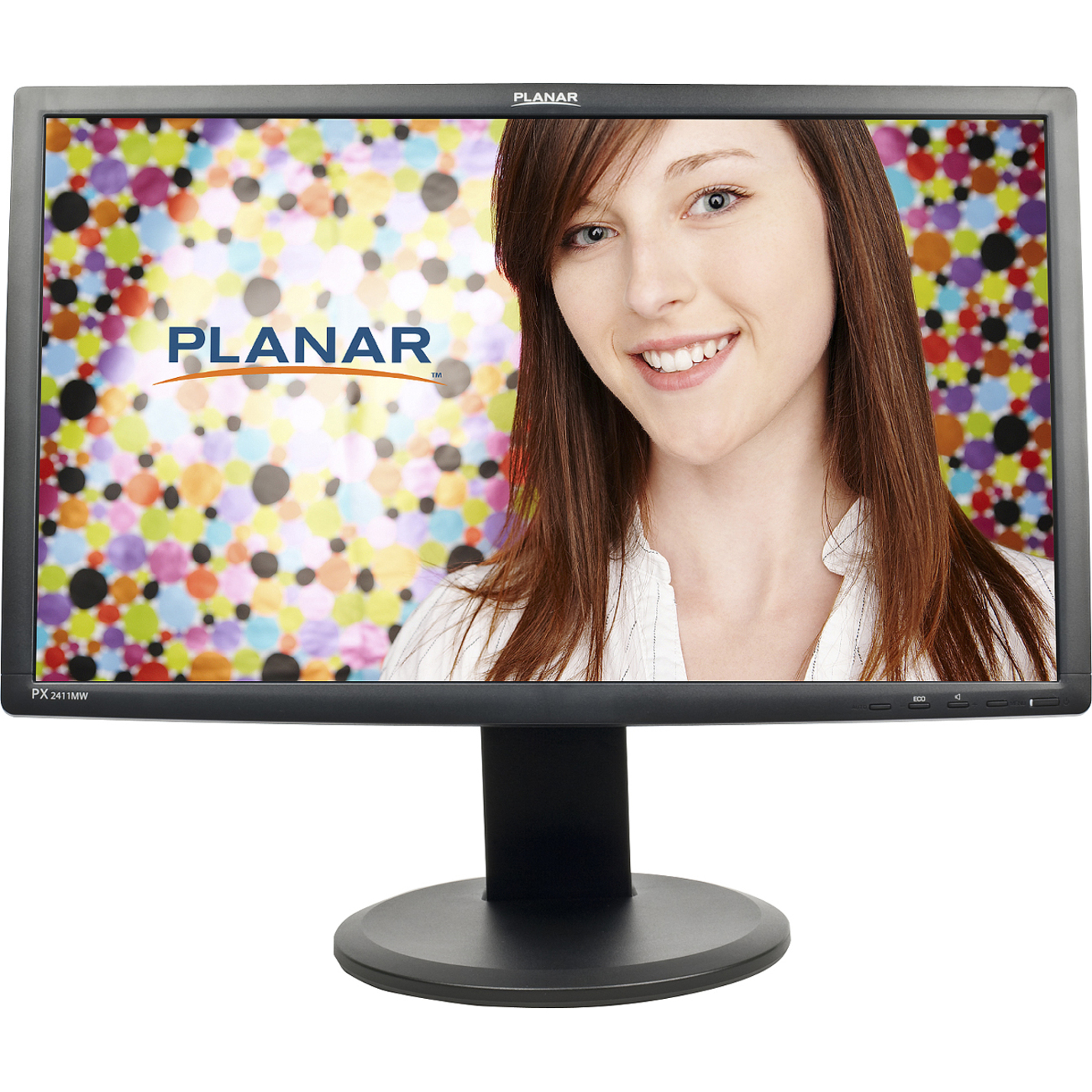 Planar PX2411MW 24" Full HD LCD Monitor, 169, Black