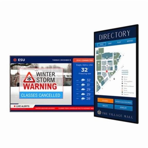 Planar 998-3930-00 86 in. UHD D-LED Backlight, 500 Nit, 24 x 7 Speakers LCD Display