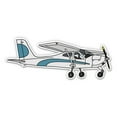 thumbnail image 1 of Plane Aircraft Small - 8" Vinyl Sticker - For Car Laptop I-Pad - Waterproof Decal, 1 of 1