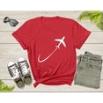 thumbnail image 1 of Plane Airplane Lover Pilot Gift For Men Women Kids Boy Girl T-Shirt Plane Lover Gift T Shirt for Teens Youth Graphic Aviator Tshirt, 1 of 8