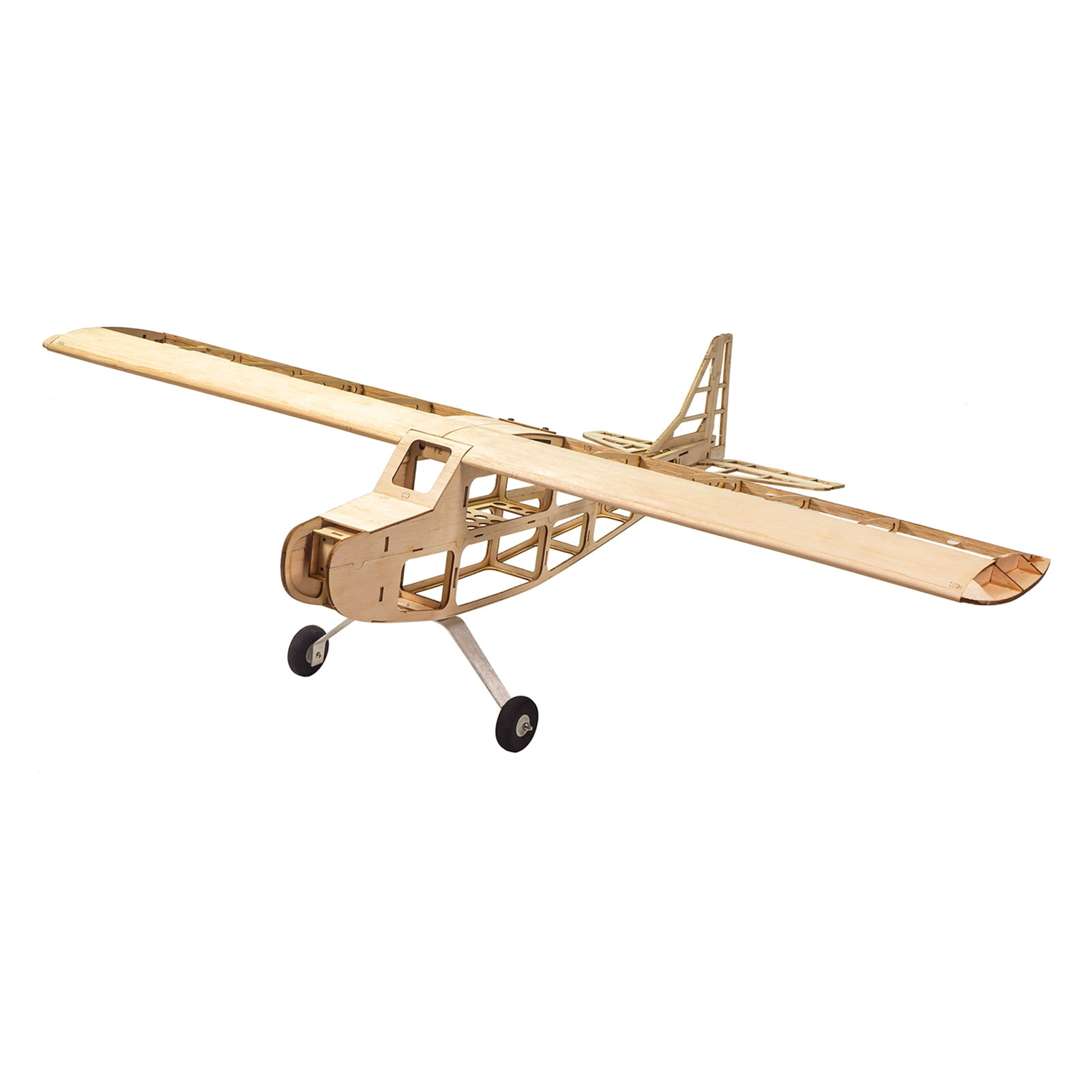 Plane Dancing Wing Hobby T05 Vogee-08 820mm Wingspan Balsa Wood Remote Control Aeroplane Trainer KIT/ KIT+Power Combo - KIT+Motor+ESC+Servo+Prop+Film Pack