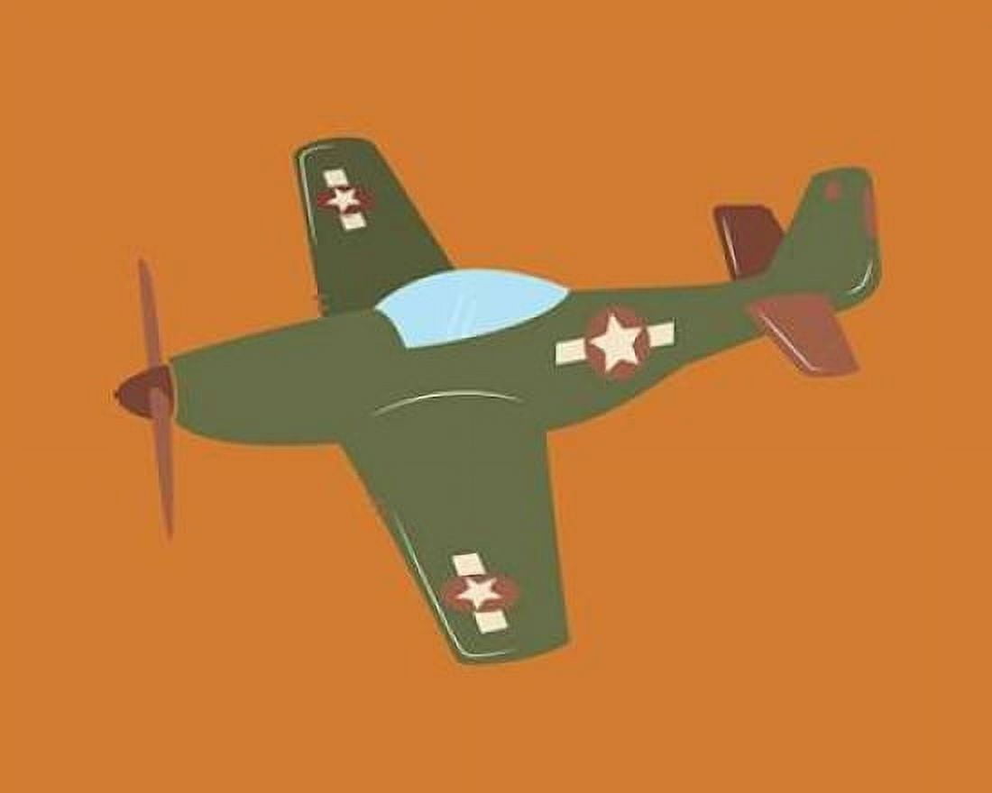 Plane V Canvas Art - Tamara Robinson (24 x 30)