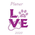 thumbnail image 1 of Planer 2020: Tageskalender 2020 DIN A5 366 Seite Jahreskalender Monatskalender Geschenk für den Tierarzt oder Medizinstudent Love mit Pfot und Stethoskop Hund Katze Terminkalender Terminbuch (Paperbac, 1 of 1