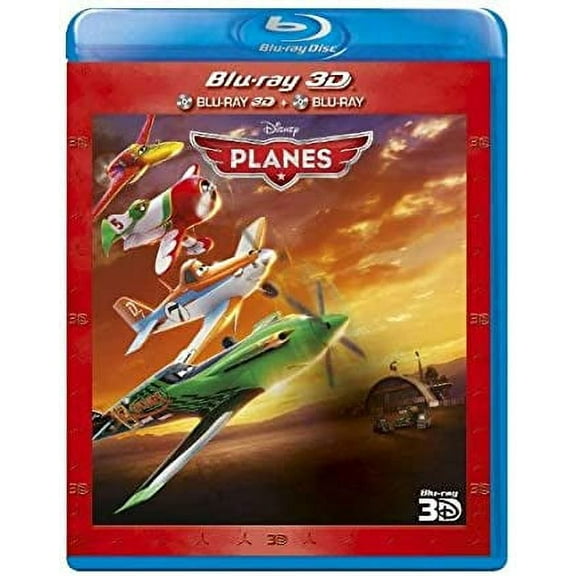 Planes (3D & 2D) [ Blu-Ray, Reg.A/B/C Import - France ]