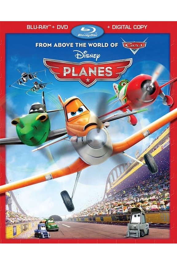 Planes (Blu-ray + DVD + Digital Code)