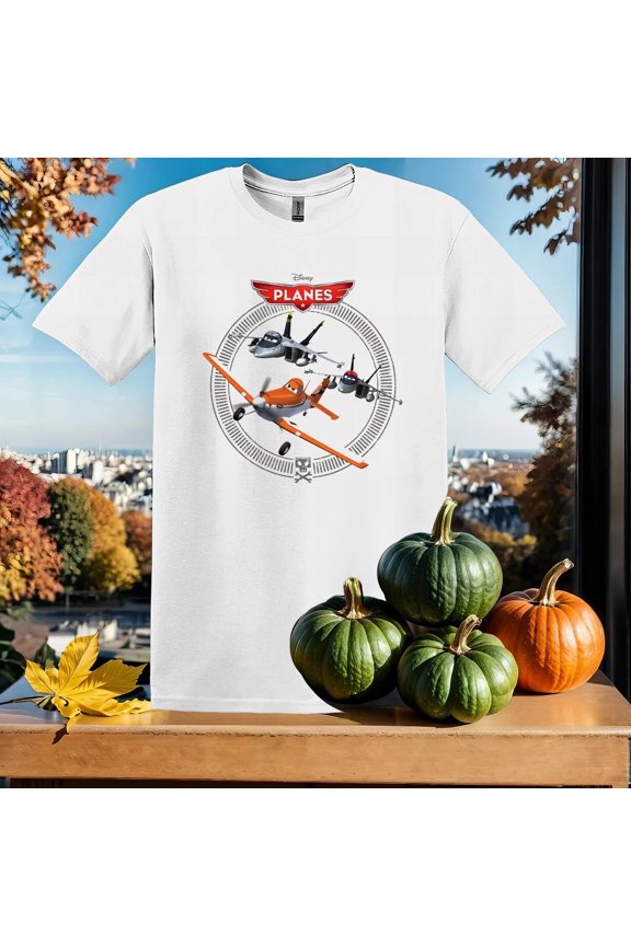Planes Dusty Crophopper Air Racing Champion High Flying Aviation T-shirt