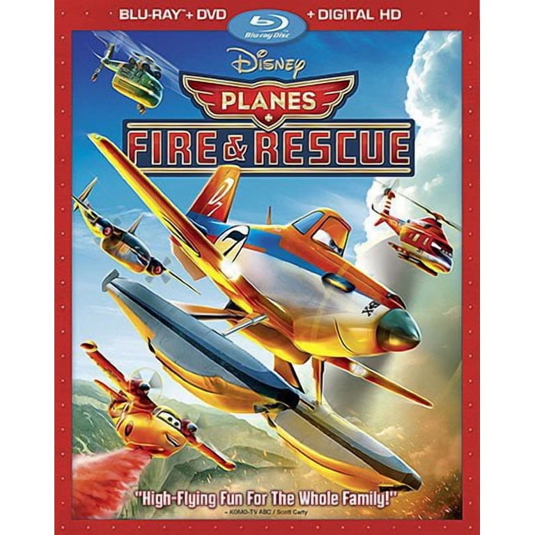 Planes Fire & Rescue (Blu-ray + DVD + Digital Code) - Walmart.com