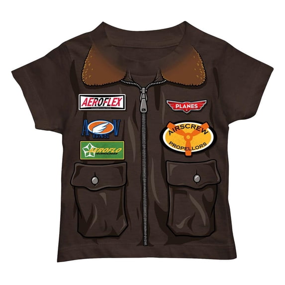 Planes - Flyer Jacket Toddler Costume T-Shirt - 2T