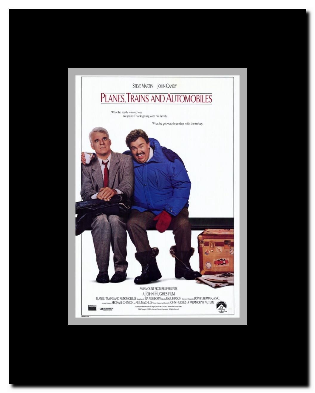 Planes Trains & Automobiles Framed Movie Poster