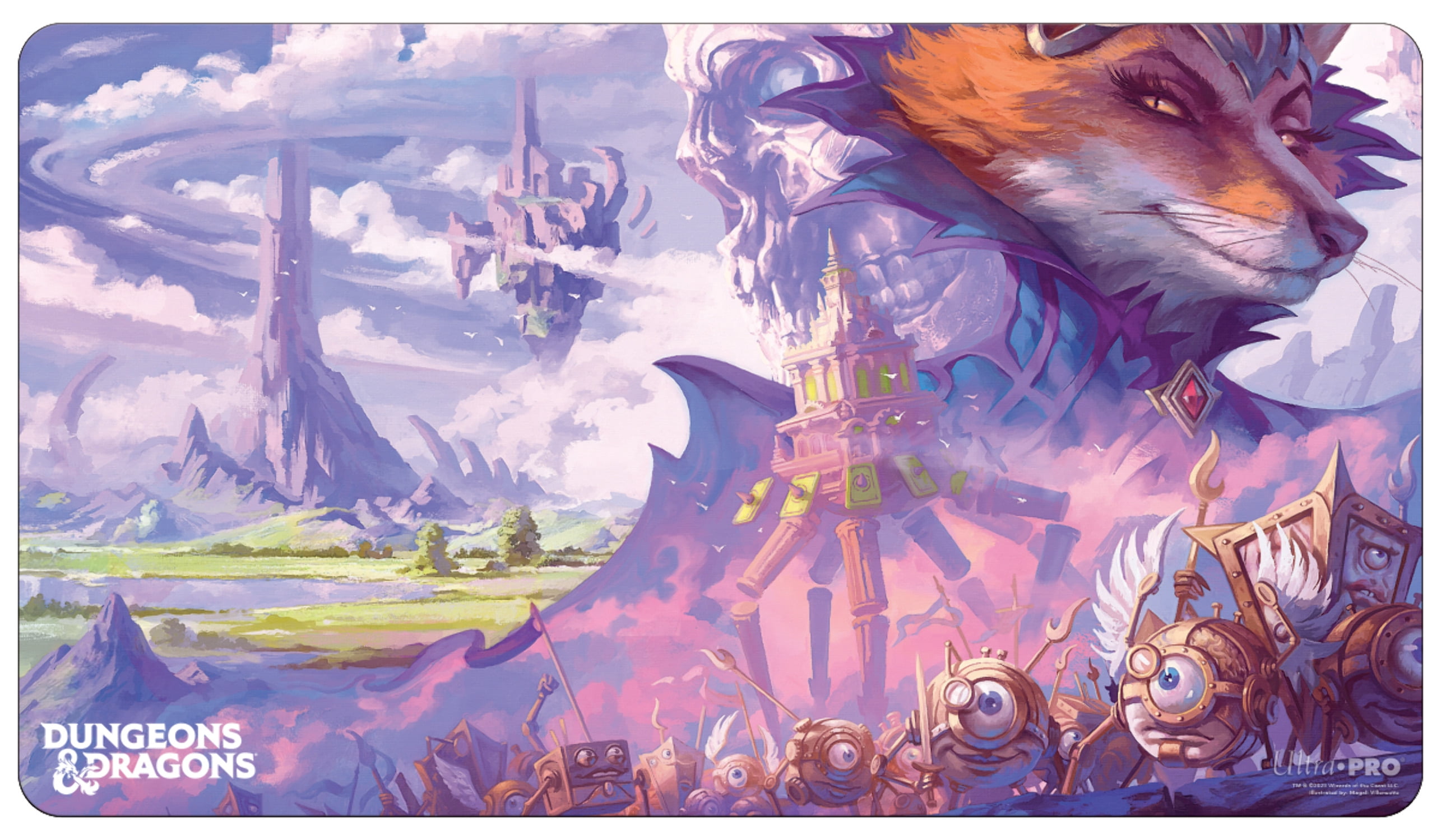 Ultra Pro - Dungeons & Dragons Planescape Wall Scroll, Turn of Fortune’s Wheel - Perfect for Room Decoration or Styling Your Gaming Room, Features Exclusive D&D Artwork, Perfect for D&D Gamers