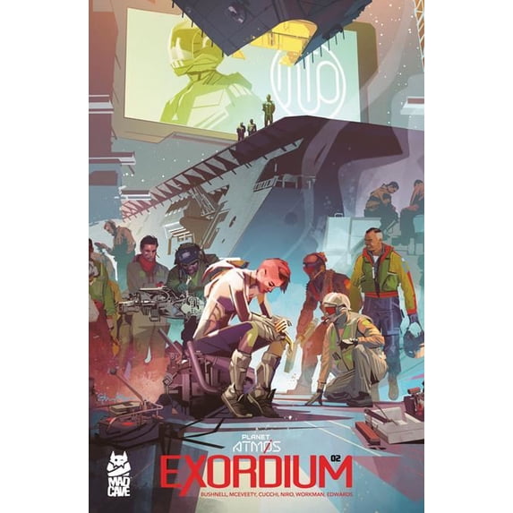 Planet Atmos Exordium #2 (of 9) Cvr A Tommy Lee Edwards Mad Cave Studios Comic Book