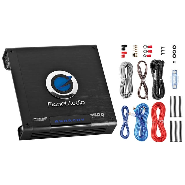 Audio AC1500MK 1500 Watt Monoblock A/B Car Audio Amplifier Kit