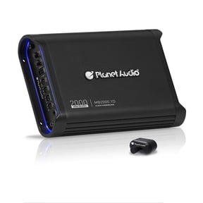 Planet Audio MB2000.1D 1-CH Monoblock 2000W Peak Class-D MOSFET Car Amplifier