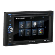 Planet Audio P9630B 6.2” Touchscreen Car DVD Player, Bluetooth, DVD USB SD AM/FM