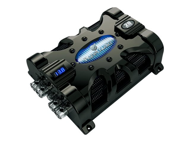 Planet Audio PC20F Car Audio Capacitor - 20 Farad, Energy Storage