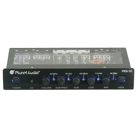 Planet Audio PEQ15 5-Band Parametric Equalizer