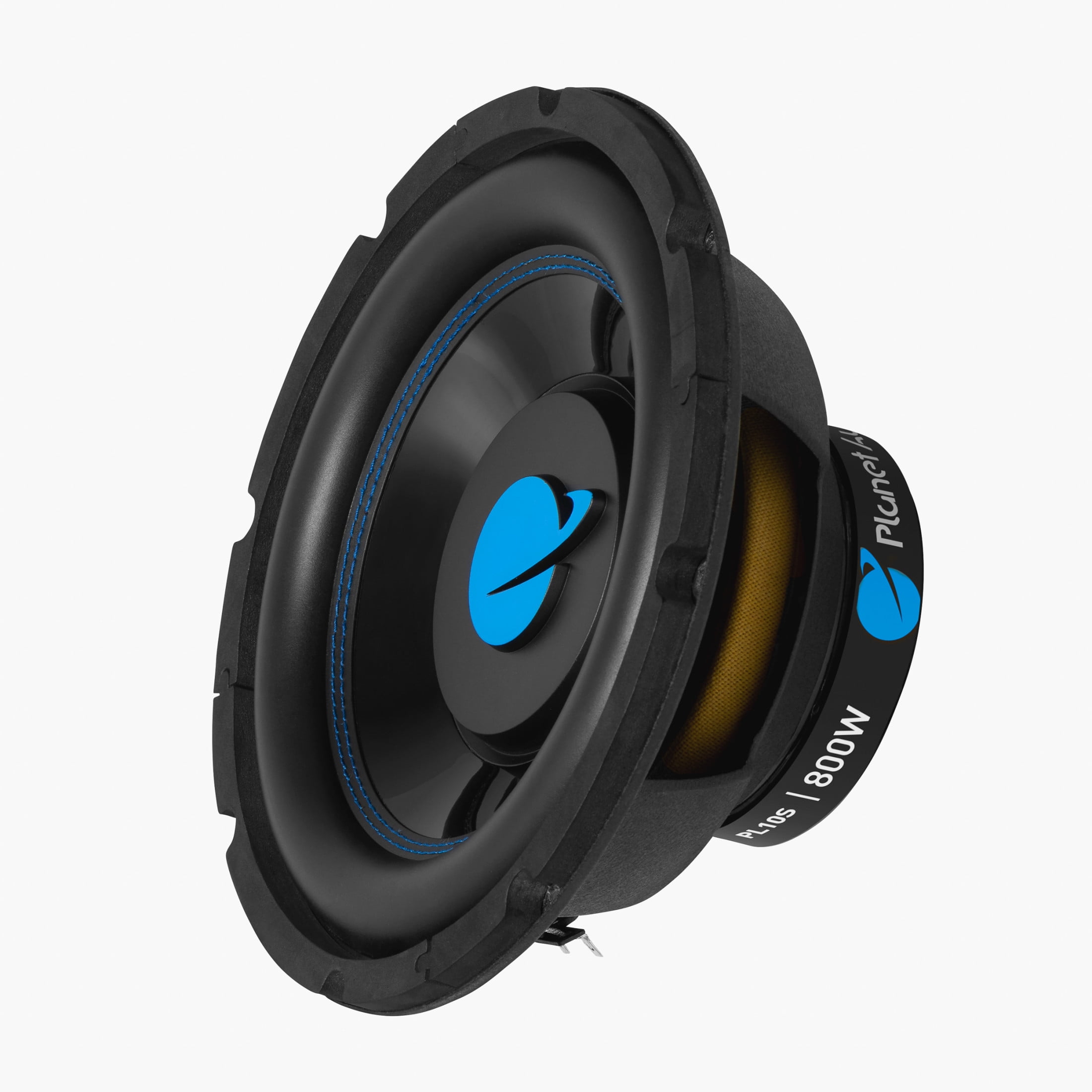 Planet Audio PL10S Anarchy Series 10 inch Car Subwoofer - 800 Watts Max, Single 4 Ohm Voice Coil, Sold Individually, Hook up to Amp