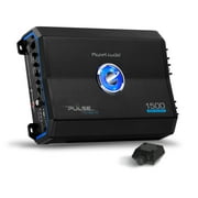 Planet Audio PL1500.1M Pulse Series Car Audio Amplifier - 1500 High Output, Monoblock, 2/8 Ohm, High/Low Level Inputs, Low Pass Crossover, Hook up to Stereo and Subwoofer