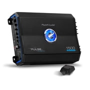 Planet Audio PL1500.1M Pulse Series Class A/B Monoblock Car Audio Amplifier for Subwoofer with Bass Boost, High/Low Level Inputs, 1500 High Output