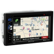 Planet Audio PNV9674 Car 6.2” Touchscreen Bluetooth Navigation, DVD USB SD AM/FM
