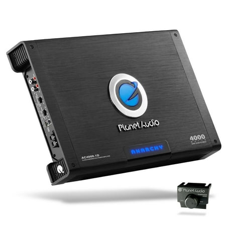 Planet Audio AC4000.1D Anarchy 4000W Monoblock Class D Monoblock Amplifier