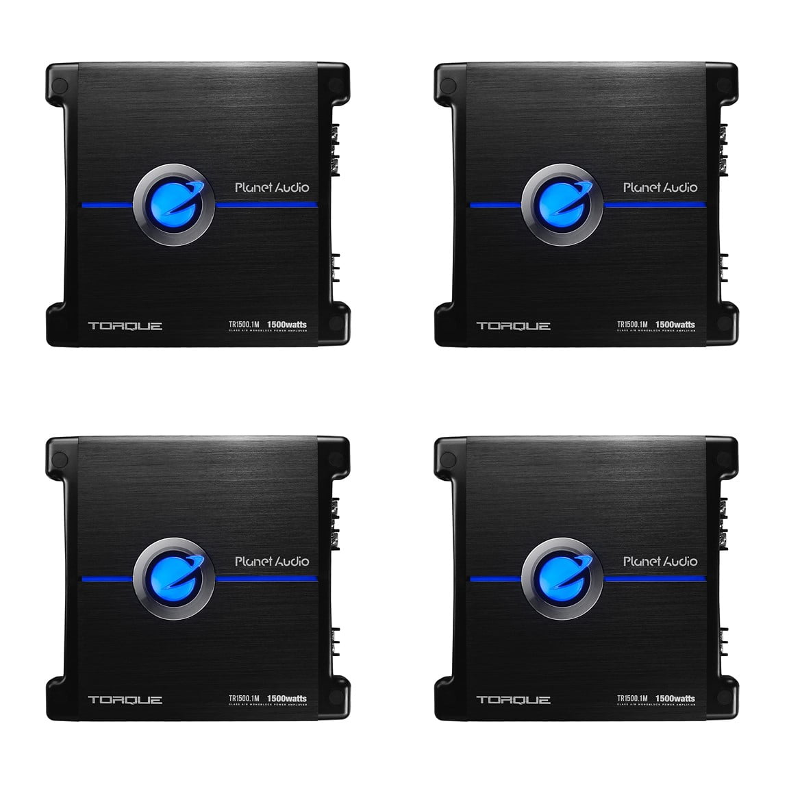 Audio TR1500.1M Monoblock Car Audio Sub Amp, 1500 Watts, 2/4 Ohm