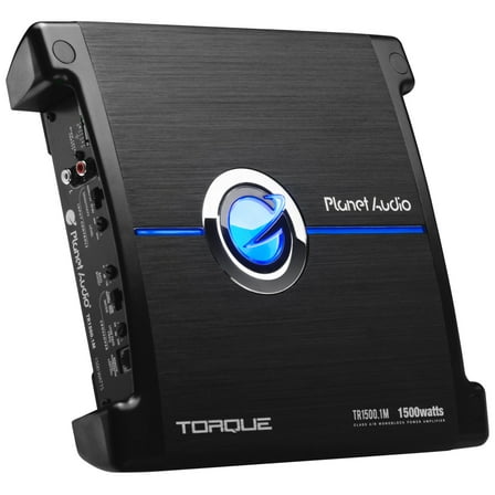 Planet Audio TR1500.1M 1500 Watt Monoblock Car Amplifier, Mosfet Power Supply