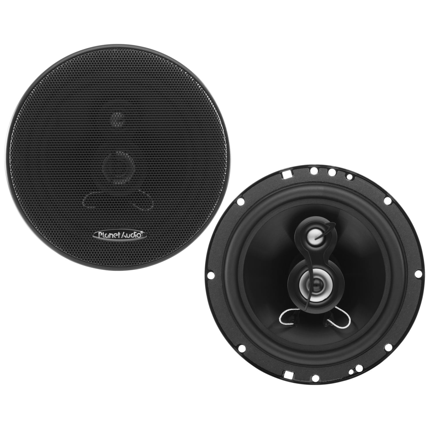 Audio TRQ623 6.5” Car Speakers, 300 Watts Per Pair, Full Range