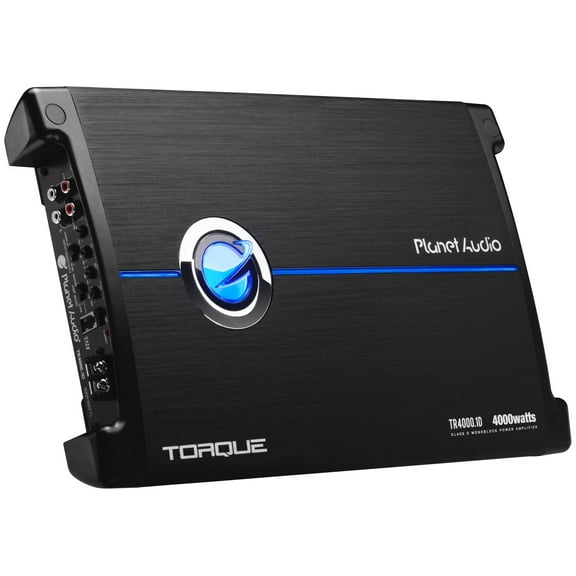 Planet Audio TR4000.1D 4000 Watt Class D Car Amplifier, 1 Ohm Stable, Mosfet