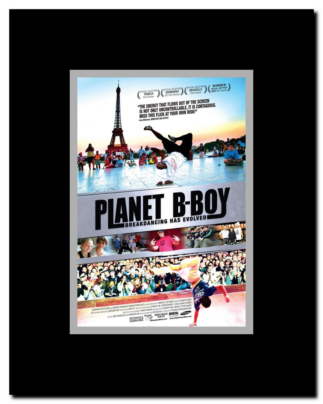 Planet B-Boy Framed Movie Poster