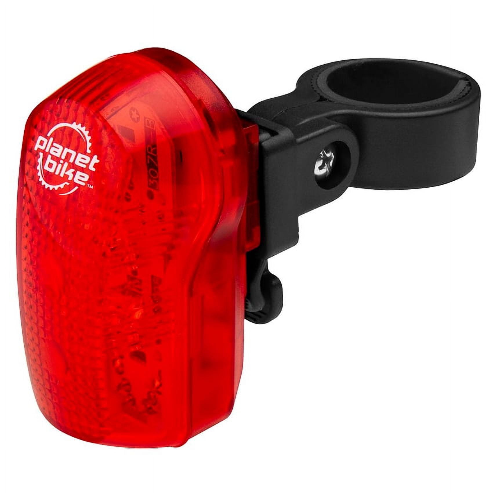 Bike Blinky 7 LED Safety Tail Light Road Mountain Commuter Bike