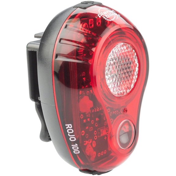 Planet Bike Rojo 100 Bike Rear Tail Light, Daytime Running Lights for Bicycles, 100 Lumen Output, USB Rechargeable, Red