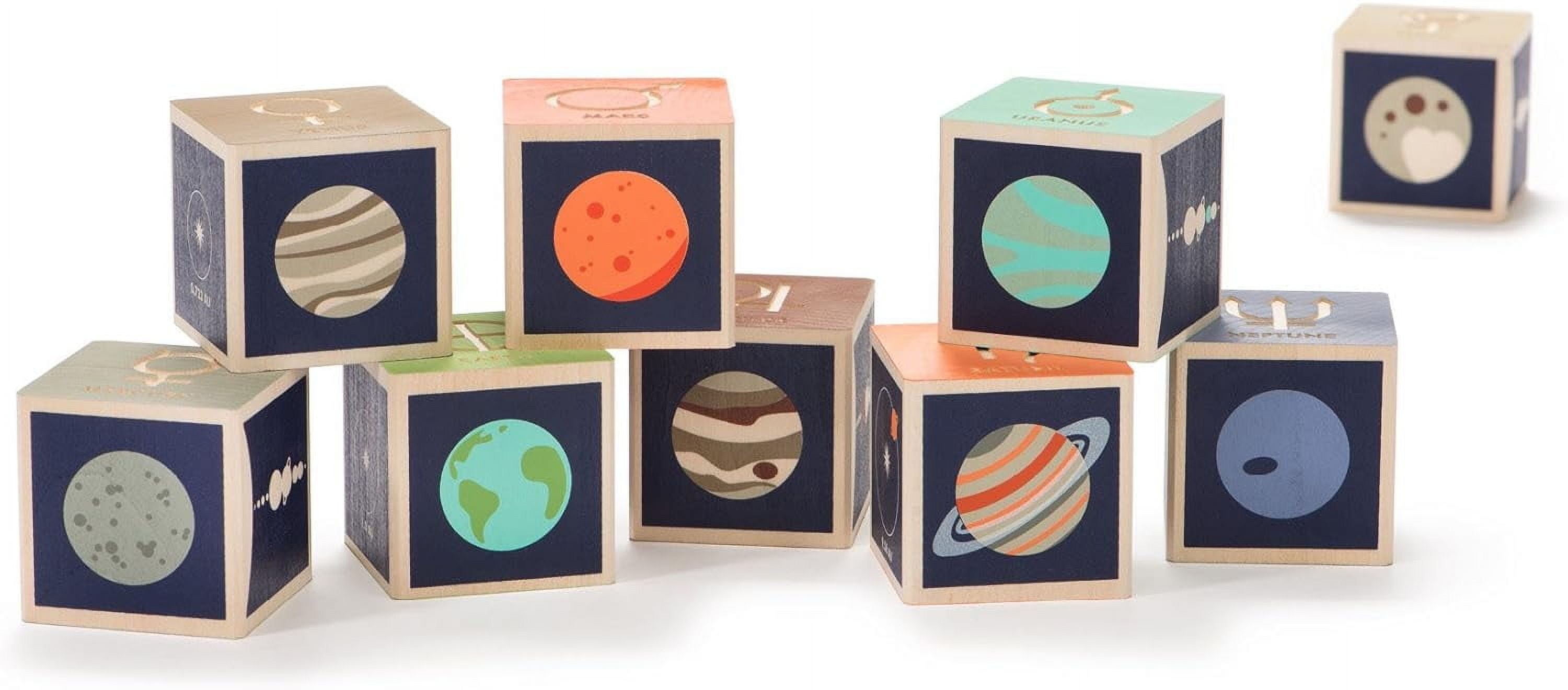 Blocks Educational Toy Set with Moons, and Solar