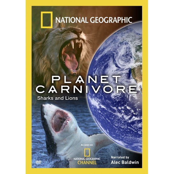 Planet Carnivore: Sharks and Lions [DVD]