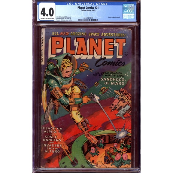 Planet Comics #71 - CGC 4 Comic Book