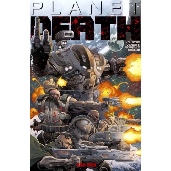 Planet Death #0 (of 4) Cvr A Tomas Giorello BAD IDEA Comic Book