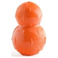 thumbnail image 1 of Planet Dog Orbee-Tuff Diamond Plate Double Tuff Dog Toy, Orange, Large, 1 of 7