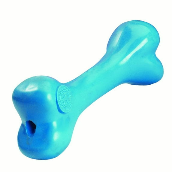 Planet Dog Orbee Tuff Durable Dog Bone Toy, Blue, Small