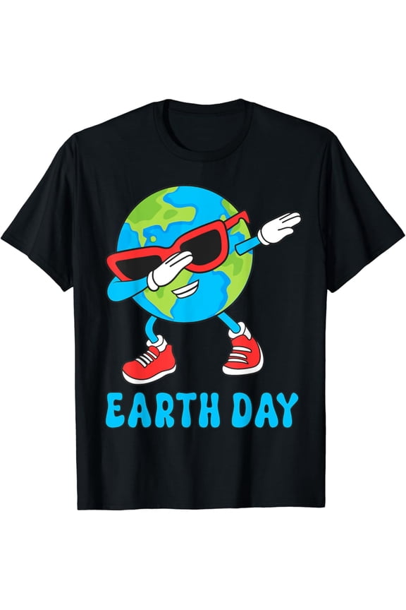 Planet Earth Birthday Day Dab Groovy Dabbing Boys Girls Unisex T-Shirt S-5Xl - Best Birthday Gifts