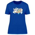 thumbnail image 1 of Planet Earth Colorful Splashes T-Shirt Women -Image by Shutterstock, Female Small, 1 of 2